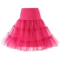 thumbnail image 1 of Jupe de Danse pour Femmes Adulte Courte et Haute Jupe à Taille Plissée pour Performance et Style, 1 of 1