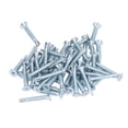 thumbnail image 2 of Vis Auto-Perçante, 50Pcs Vis de Fixation Filetage Transparent 4.8x32mm pour la Fixation de la Tête Plate, 2 of 8