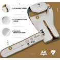 thumbnail image 2 of RDX F7 Leather Boxing Gloves, 10oz, Golden, 2 of 7