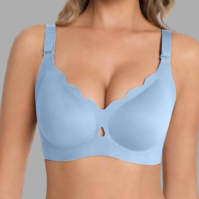 Supportive Wireless Bra For Everyday Comfort With Full Coverage And Seamless Cups For Lift And Shape In Everyday Wear
