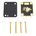 thumbnail image 2 of Electric Guitar Neck Plate With 4 Holes, Protective Guitar Neck Board Replacement For Improved Tone And Resonance, 2 of 8