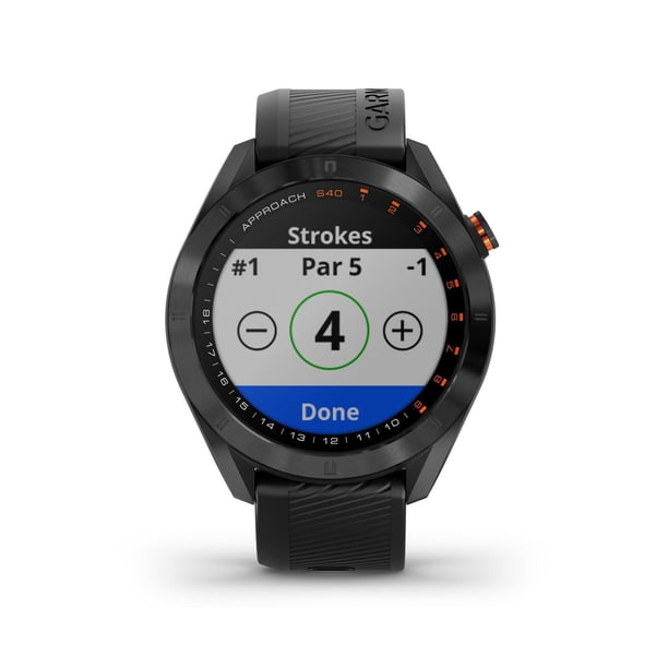 Garmin Approach S40 Golf GPS Watch - Black - Walmart.ca
