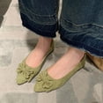 thumbnail image 2 of Women's Ballet Flats Dress Ballet Shoes Comfort Pointed Toe Slip on for Office Work Comfortable Shoes, 2 of 5