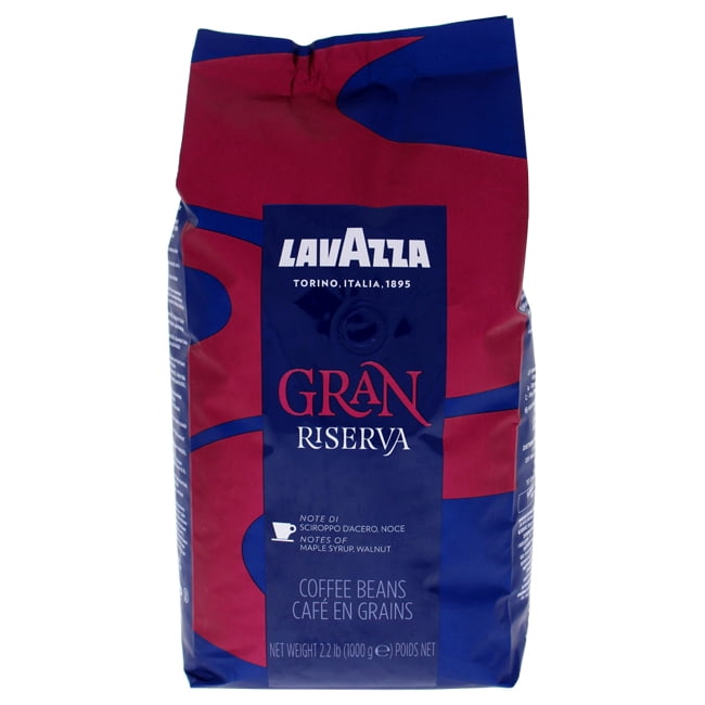 Lavazza Gran Riserva Whole Bean Coffee Blend, Dark Espresso Roast, 2.2-Pound Bag