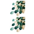 thumbnail image 4 of mmirethe 400pcs Polyester Silk Rose Petals Add Beauty To DIY Environmentally Friendly dark green assortedcolor 2Set, 4 of 6