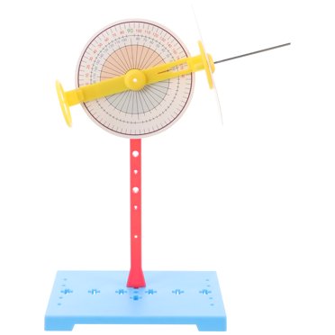 Durable Plastic Sundial Decoration for Geographic Study and Science Projects Multi Color 6.5 Inches