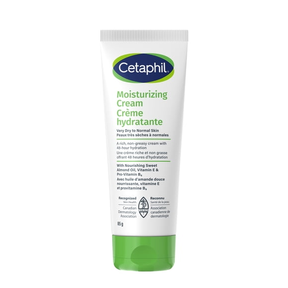 Crème Hydratante Cetaphil, Hydratant Pour les Peaux Sensibles Sèches à Très Sèches, 85g