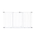 thumbnail image 3 of Regalo 56 inch Extra WideSpan Metal Walk Through Baby Safety Gate, White, 3 of 9