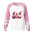 thumbnail image 4 of TIMIFIS Chandail à Manches Longues de Noël pour Femmes, T-Shirt, Hauts, Automne Hiver, Décontracté, Imprimé du Père Noël, Col Rond, Chandail Molletonné, Cadeaux de Noël, 4 of 4