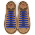 thumbnail image 1 of Upgrade Version No Tie Elastic Shoelaces, Adjustable Laces Lock - One Size Fits All Adult and Kids Shoes（Dark Blue）, 1 of 5