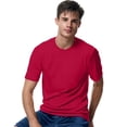thumbnail image 1 of Hanes Cool DRI TAGLESS Men`s T-Shirt, L, Deep Red, 1 of 3