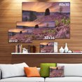 thumbnail image 3 of Blooming Heather at Dawn Panorama - Landscape Canvas Art Print, 3 of 4