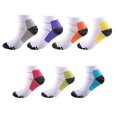 thumbnail image 3 of kurtrusly 1/2/3/5 2pcs/set Compression Socks For Women Performance And Reduce Fatigue Relieve blue S/M 1 Pc, 3 of 6