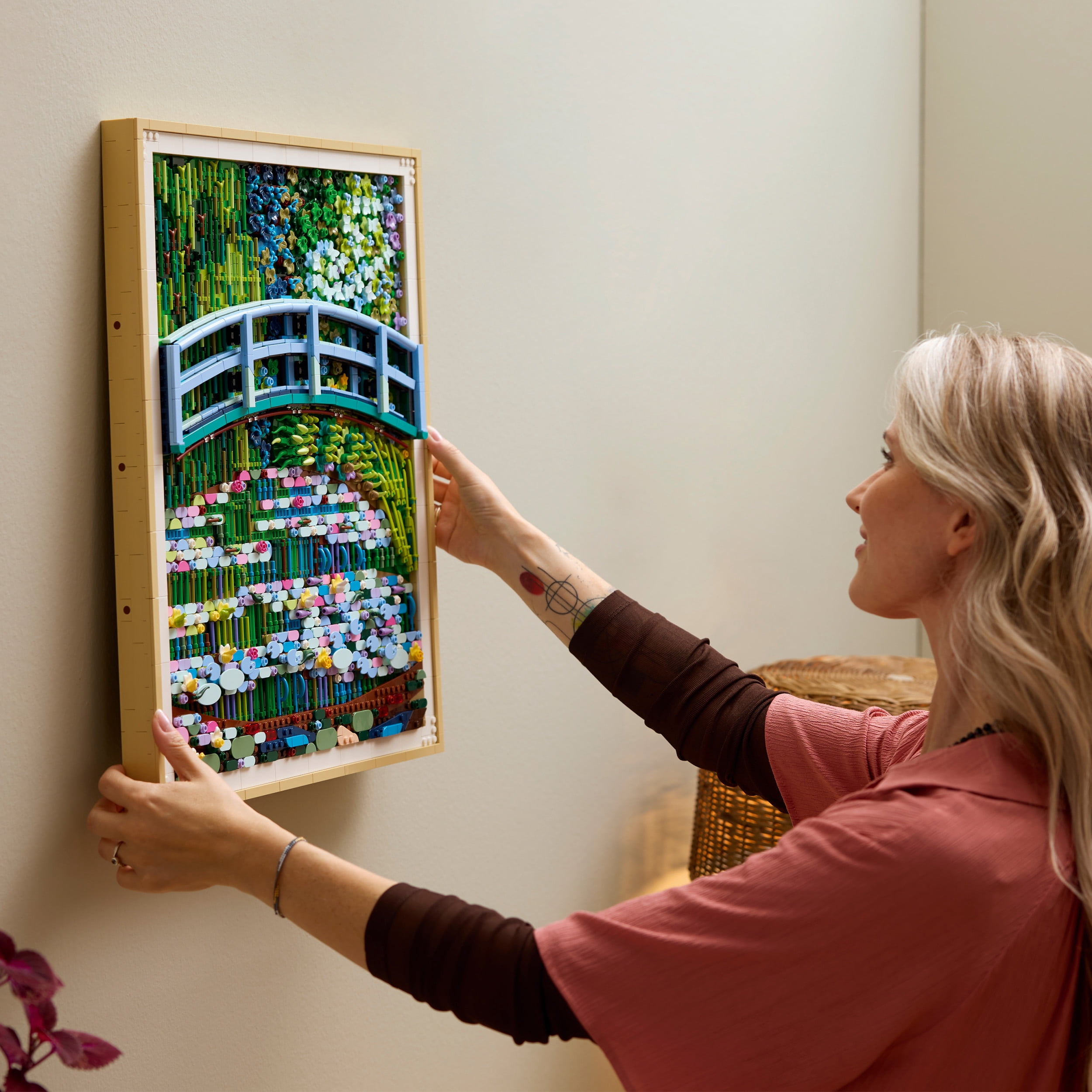 LEGO Art Claude Monet – Le Bassin aux Nymphéas, Harmonie Verte 31220