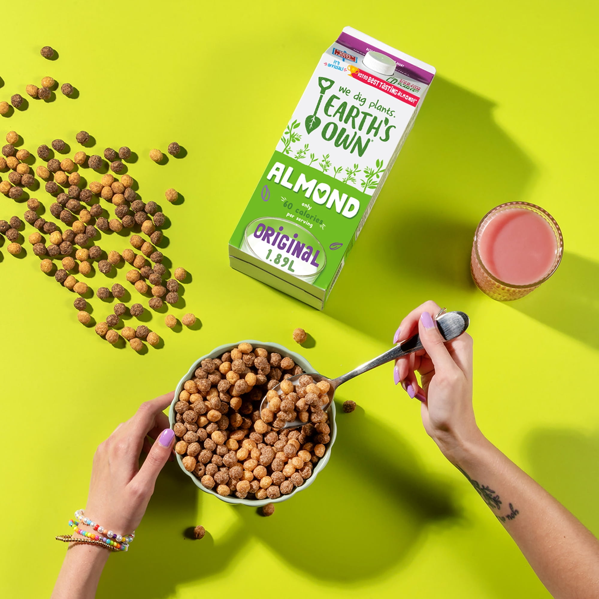 Earth's Own Original Almond Milk Alternative, 1.89L