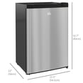 thumbnail image 3 of HOMCOM Compact Upright Freezer 3Cu.Ft Mini Freezer, Silver, 3 of 9