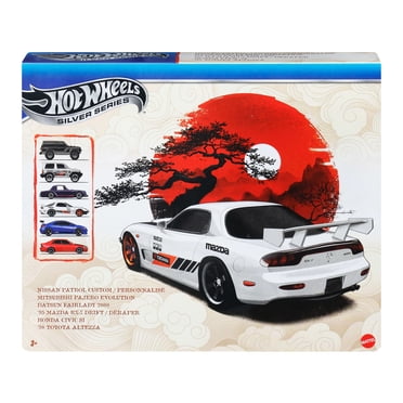 Hot Wheels Coffret Rues du Japon coffret 6 véhicules japonais