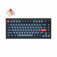 thumbnail image 1 of Keychron V1 Max Wireless Custom Mechanical Keyboard, QMK/VIA Programmable 75% Layout Bluetooth 5.1/2.4 GHz/Wired RGB with Hot-swappable Gateron Jupite, 1 of 9