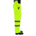 thumbnail image 3 of Qertyioot Mens Fashion Road Work High Visibility Work Casual Trouser, 3 of 6