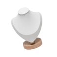 thumbnail image 2 of Collier Présentoir Buste Lisse Stable pour Commode Magasin de Détail Pendentif Stable Showroom S Blanc, 2 of 9