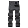 thumbnail image 1 of RKSTN Pantalon pour Hommes Pantalon d'Automne Ensemble 2 Pcs Pantalon de Ski Détachable Plus Pantalon Pantalon de Randonnée Extérieur Pantalon Pleine Longueur Pantalon Ample Pantalon à Jambe Droite, 1 of 1