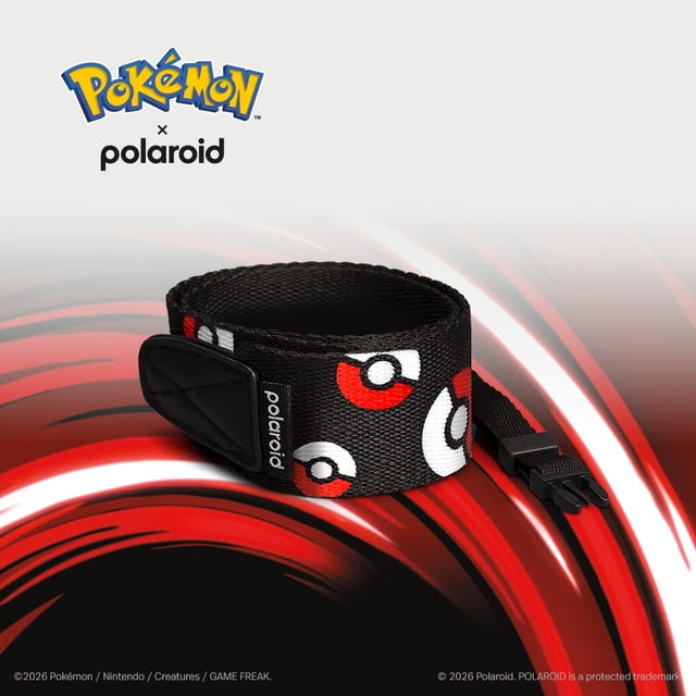 Polaroid Camera Strap – Pokémon Edition