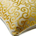 thumbnail image 2 of Pillow Case Custom, Decorative Pillow Covers 12x12 inch (30x30 cm) Yellow, Velvet Throw Pillow Covers, Handmade Pillow Covers, Modern Style, Abstract - Yellow Scroll All The Way, 2 of 4