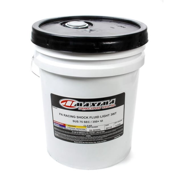 59-58505L 3WT Racing Shock Oil, 5 gal Pail
