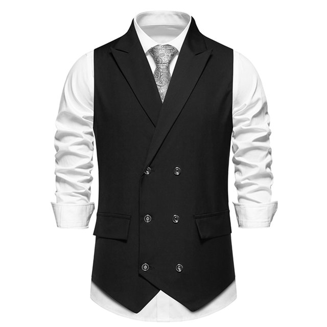 Dvkptbk Men Solid Fashion Have Pockets Button Turn-down Collar Tanks Tops Blouse on Clearance