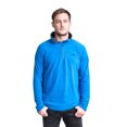 thumbnail image 4 of Trespass Mens 1/2 Zip Microfleece Blackford Bright Blue in Size - L, 4 of 5