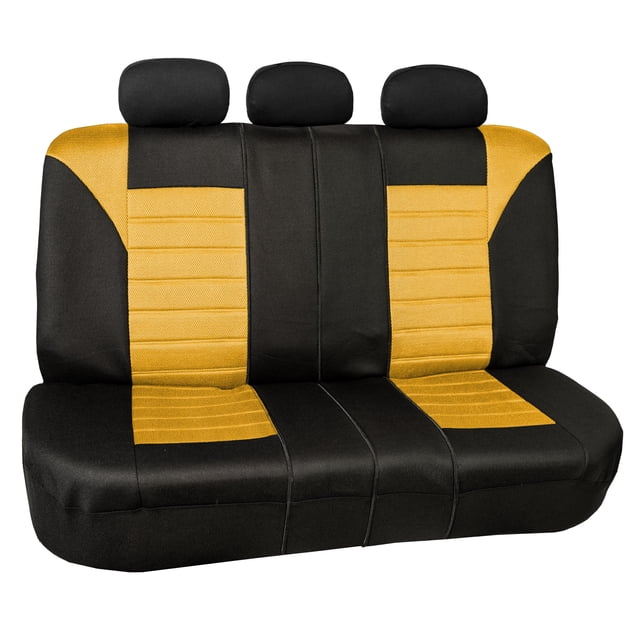 FH Group 3D Air Mesh Rear Bench Seat Cover Universal Fit for Cars, Trucks, SUVs, Vans