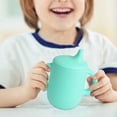 thumbnail image 4 of Yhmxh Kitchen Gadgets,,Kitchen Storage Silica Gel Water Cup Infant Learning Drink Cup Duckbilleded Cup Avoidance Drop And Leak Proof Children's Tableware Set Silica Gel Cup Duckbill Cup, 4 of 5