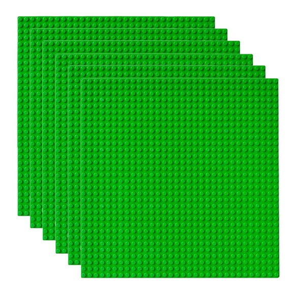 Lot de 6 Plaques de Base pour Blocs de Construction à Petites Particules de Grande Taille et de Haute Qualité - 32x32