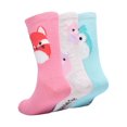 thumbnail image 3 of Squishmallows 3 pack Crew Socks, 3 of 5
