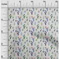 thumbnail image 2 of oneOone Rayon Light Green Fabric Cactus Dress Material Fabric Print Fabric By The Yard 56 Inch Wide, 2 of 5