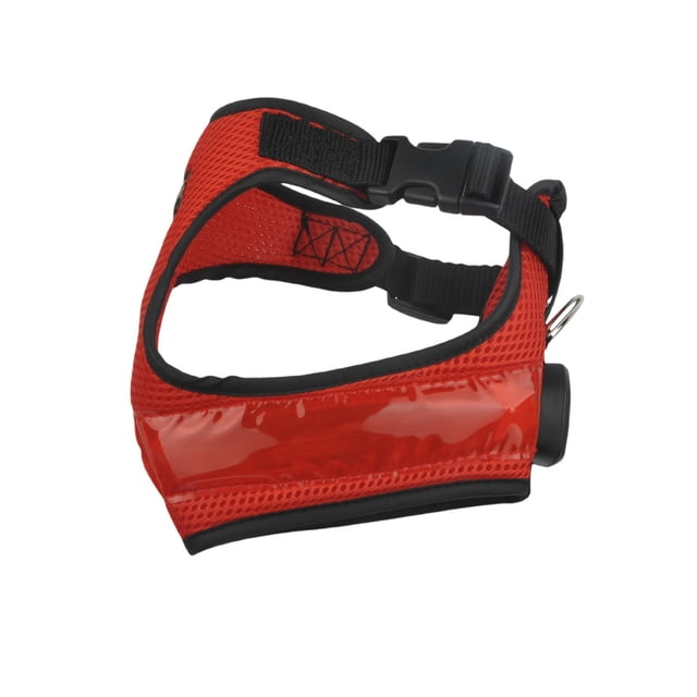 TIELUTT Laisse Lumineuse Harnais Réfléchissant Ajustable Collier à DEL Rechargeable par USB Bandes Ventrales pour Chiens Mâles avec Anneaux à Boutons-Pression Grand Gilet Coyote pour Chat Podomètre à Enjambement Bas Chandails pour Chiot pour Petits Chiens Extr