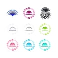 thumbnail image 2 of relayinert 54pcs Premium Gift Ear Gauges Expander Set For Fashionable Ear Stretches Popular Purple, 2 of 6