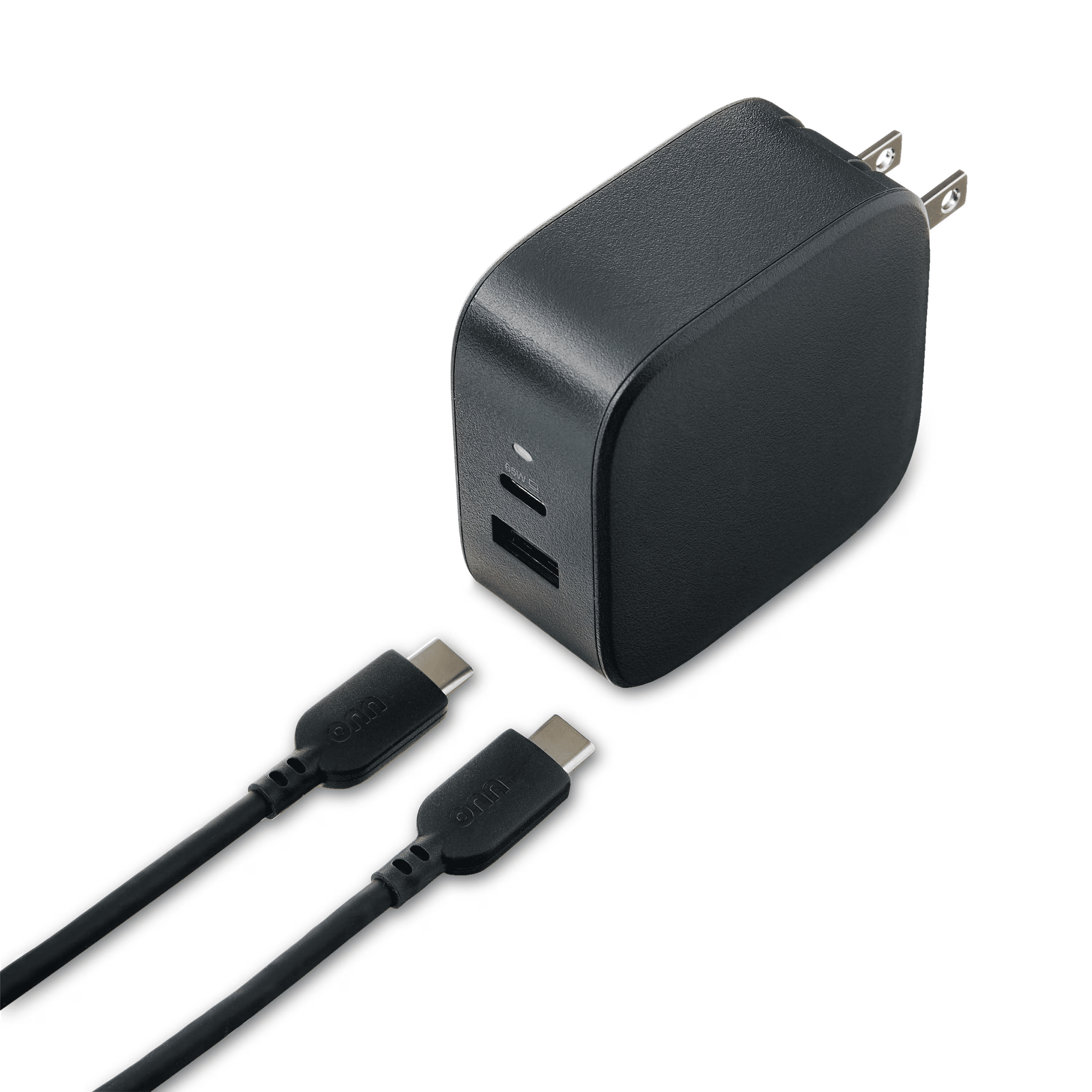 onn Chargeur GaN de 65 W/12 W pour ordinateur portable