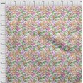 thumbnail image 4 of oneOone Cotton Silk Brown2 Fabric Abstracts Craft Projects Decor Fabric Printed By The Yard 42 Inch Wide, 4 of 4