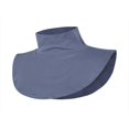 thumbnail image 3 of MesaSe Faux Col pour Femmes Détachable Rayé/uni Col Roulé Hauts à Porter en Extérieur Ou en Chandail Blanc Taille Unique, 3 of 7