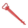 thumbnail image 2 of Beach Umbrella Stand Anchor Parasol Holder Anchor Parasol Stand Base for Garden Red, 2 of 8