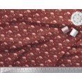 thumbnail image 2 of Soimoi Red Poly Georgette Fabric Flamingo Bird Decor Fabric Printed Yard 42 Inch Wide, 2 of 3