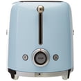 thumbnail image 2 of Smeg TSF02PBUS Grille-Pain Rétro Style Années 50 4 Tranches, Bleu Pastel, 2 of 2