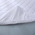 thumbnail image 2 of Mainstays Total Protection Mattress Pad King Size 78in x 80 in , Waterproof & Ultra Soft Breathable Washable Bed Mattress Pad for Comfort & Protection, 2 of 6