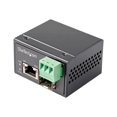 thumbnail image 1 of StarTech.com Convertisseur de Fibre Industrielle PoE+ vers Ethernet 30W, SFP vers RJ45, Fibre Optique Monomode/multimode vers Ethernet Gigabit Cuivre, Taille Mini/Compact, IP-30/ -40 à +75C, 1Gbps - Convertisseur de Média Mini (IMC1GSFP30W) - Convertisseur de Média Fibre - 1GbE - 1000Base-SX, 1000Base-T - RJ-45 (Mini-45g) - SJPmiles, 1 of 4