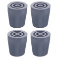 thumbnail image 2 of 4Pcs Grey Non-Slip Rubber Tips for Cane Bottoms Bath Chair Safety, 2 of 8