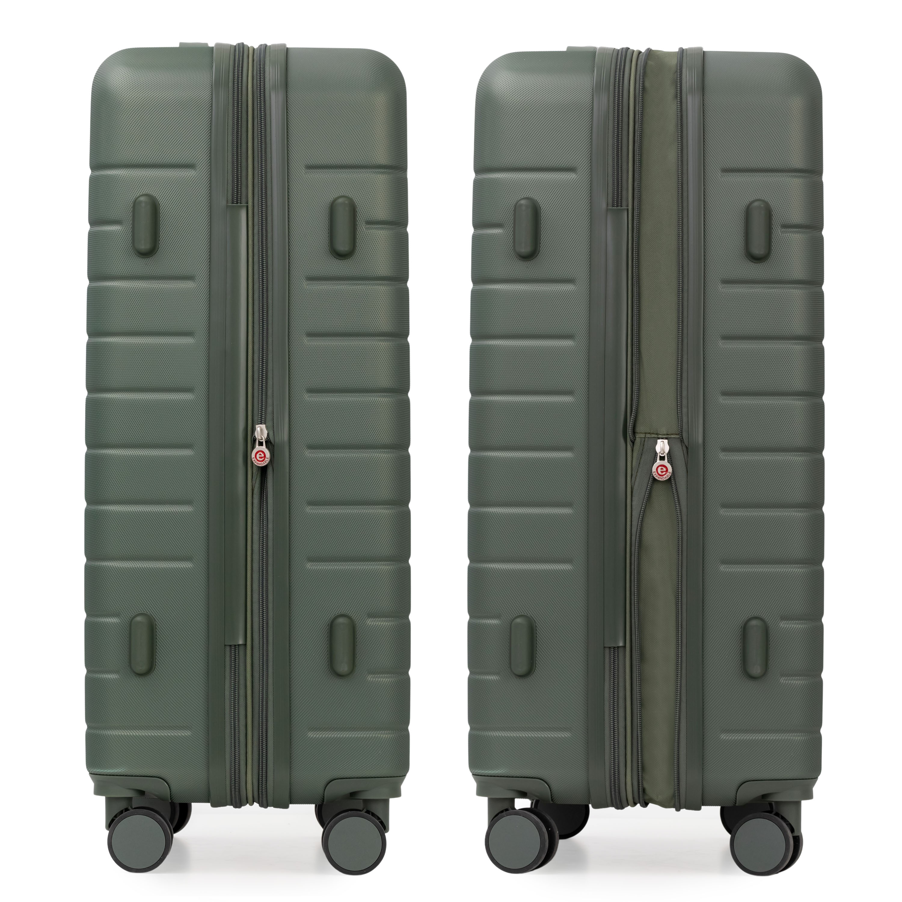 JetStream® Ensemble de Valises Rigides 2 pièces : Valise moyenne 26" et Bagage à Main