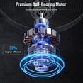 thumbnail image 3 of Royal Sovereign 63.5 cm (25 in.) Commercial Wall-mount Fan, 3 of 8