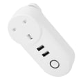thumbnail image 2 of WiFi Smart Plug, Stable Wireless Smart Plug Energy Saving Safe  For Bedroom For Balcony For Living Room For Bathroom, 2 of 8