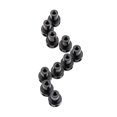 thumbnail image 2 of Milaget 10 Pcs Écrou de Rayons de Basses Ajusteur de Roue Outil de Réparation Multifonction Facile à Utiliser Basses Noir, 2 of 9